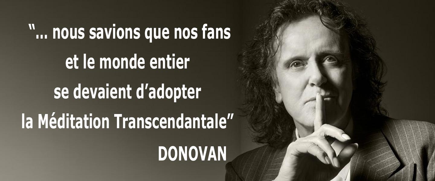 Donovan parle de la Méditation Transcendantale